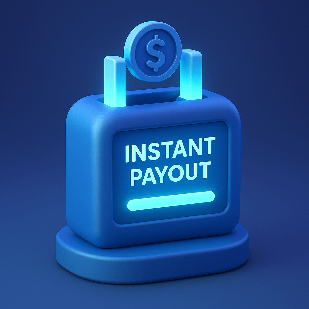 Instant payout for high-risk merchants with fast credit card processing